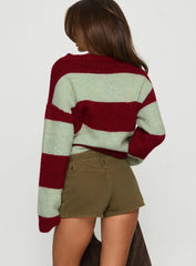 Headphones On Micro Cargo Short Green