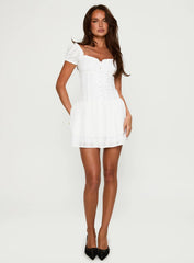 Bluegrove Mini Dress White