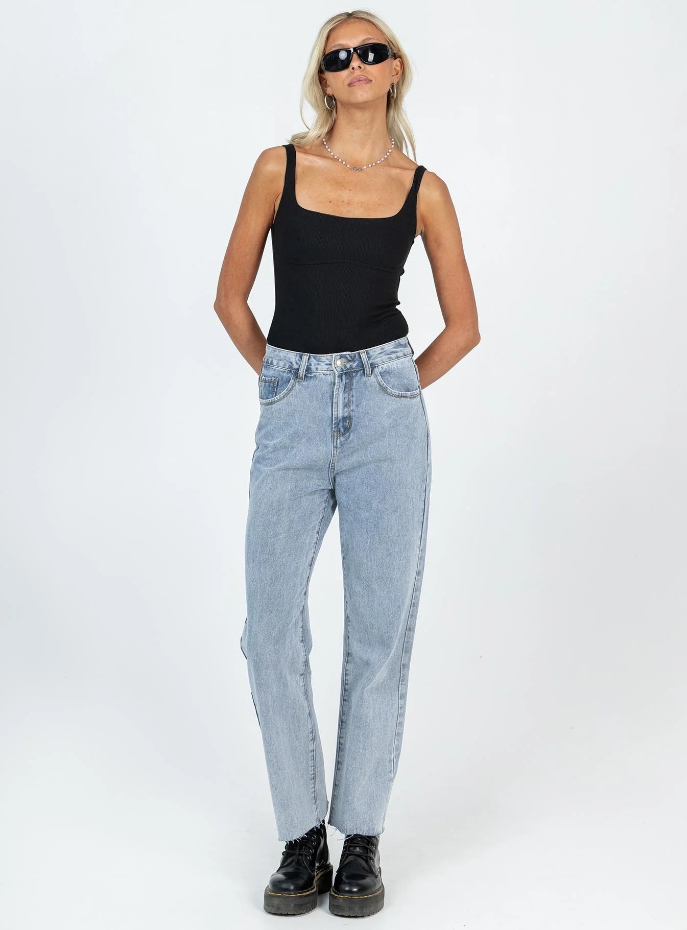 Crosby Bodysuit Black Tall