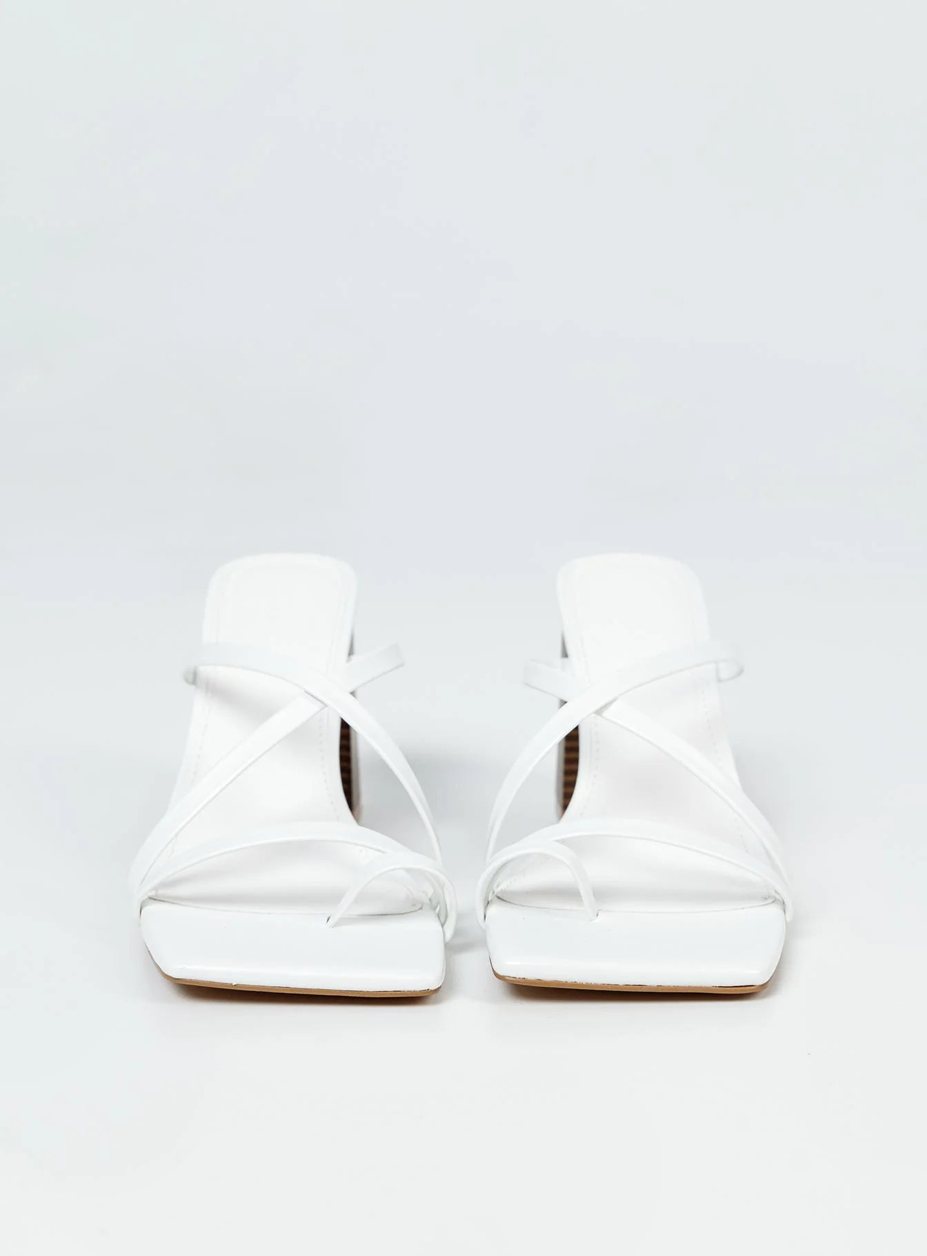 Layla Heels White