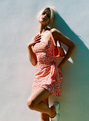 Cottage Hill Mini Dress Pink Floral