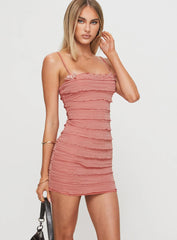 Gradine Mini Dress Pink
