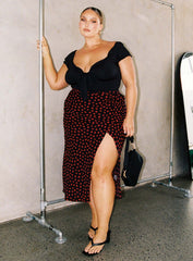 Medina Bodysuit Black Curve