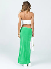 Viviana Midi Skirt Green