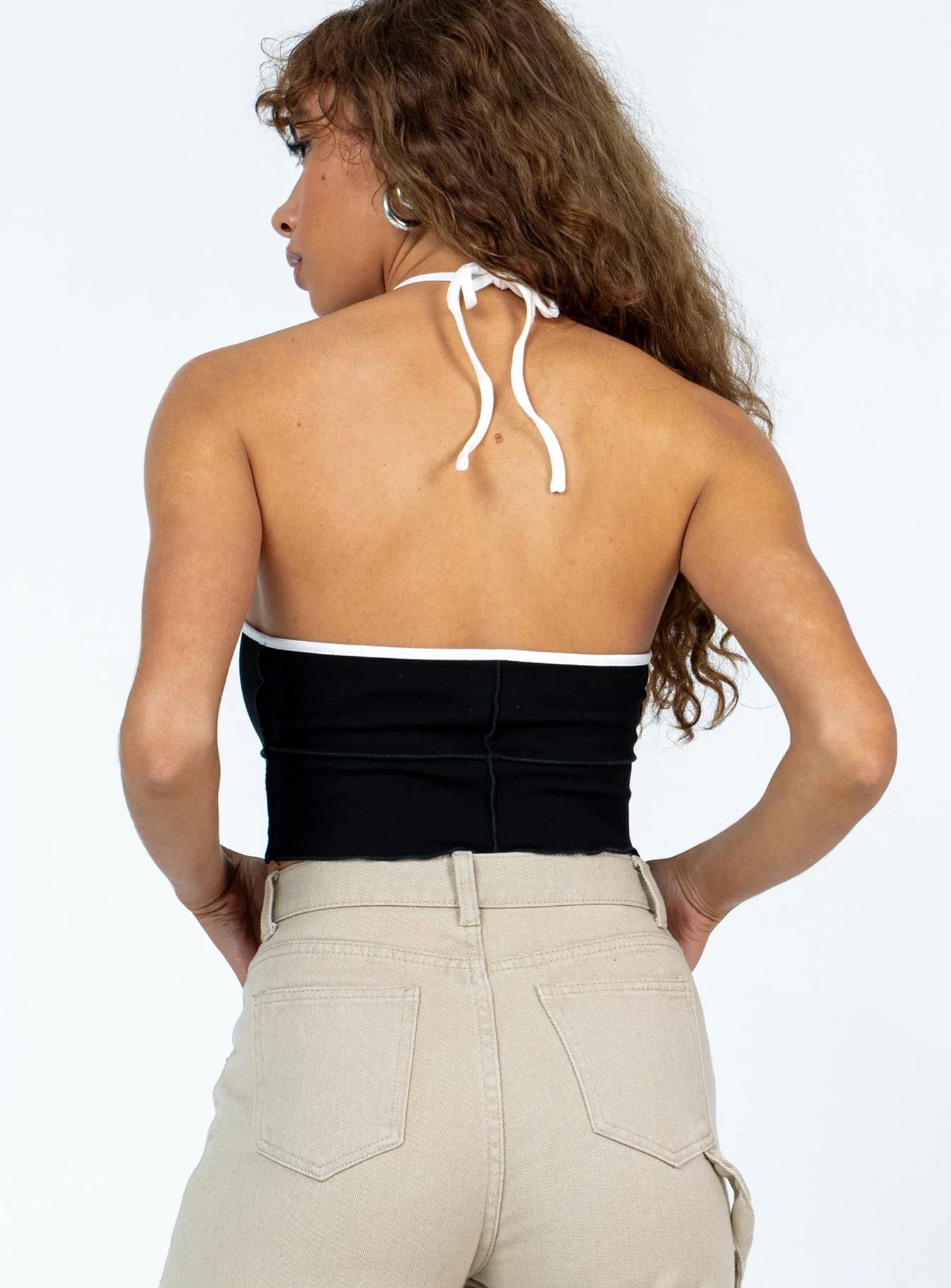 Latoya Top Black