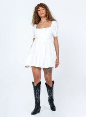 Ethan Mini Dress White