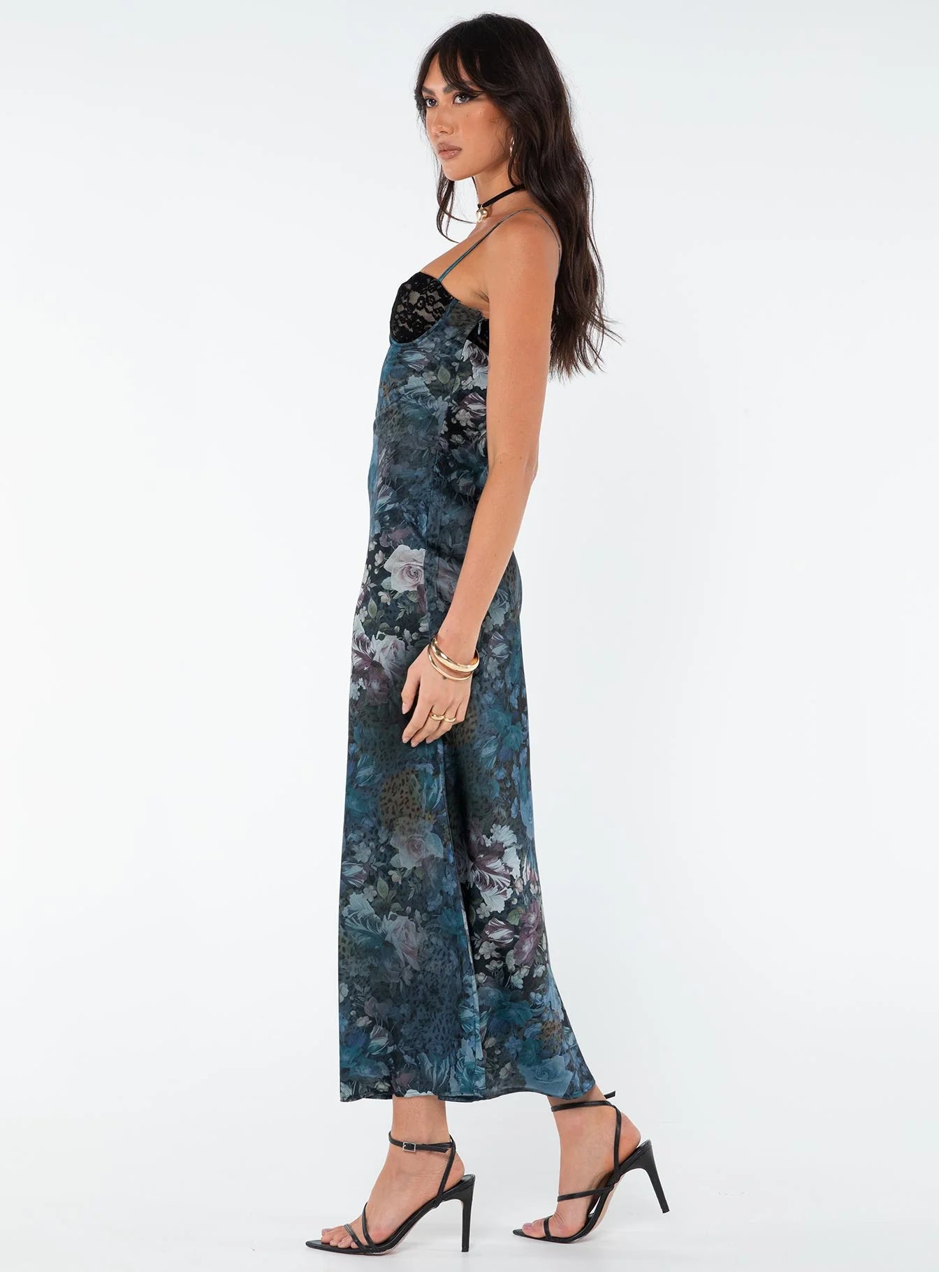 Darsy Maxi Dress Blue Multi