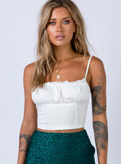 Tilly Top Off White