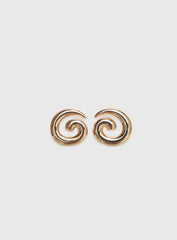 Sold On You Spiral Earrings Gold