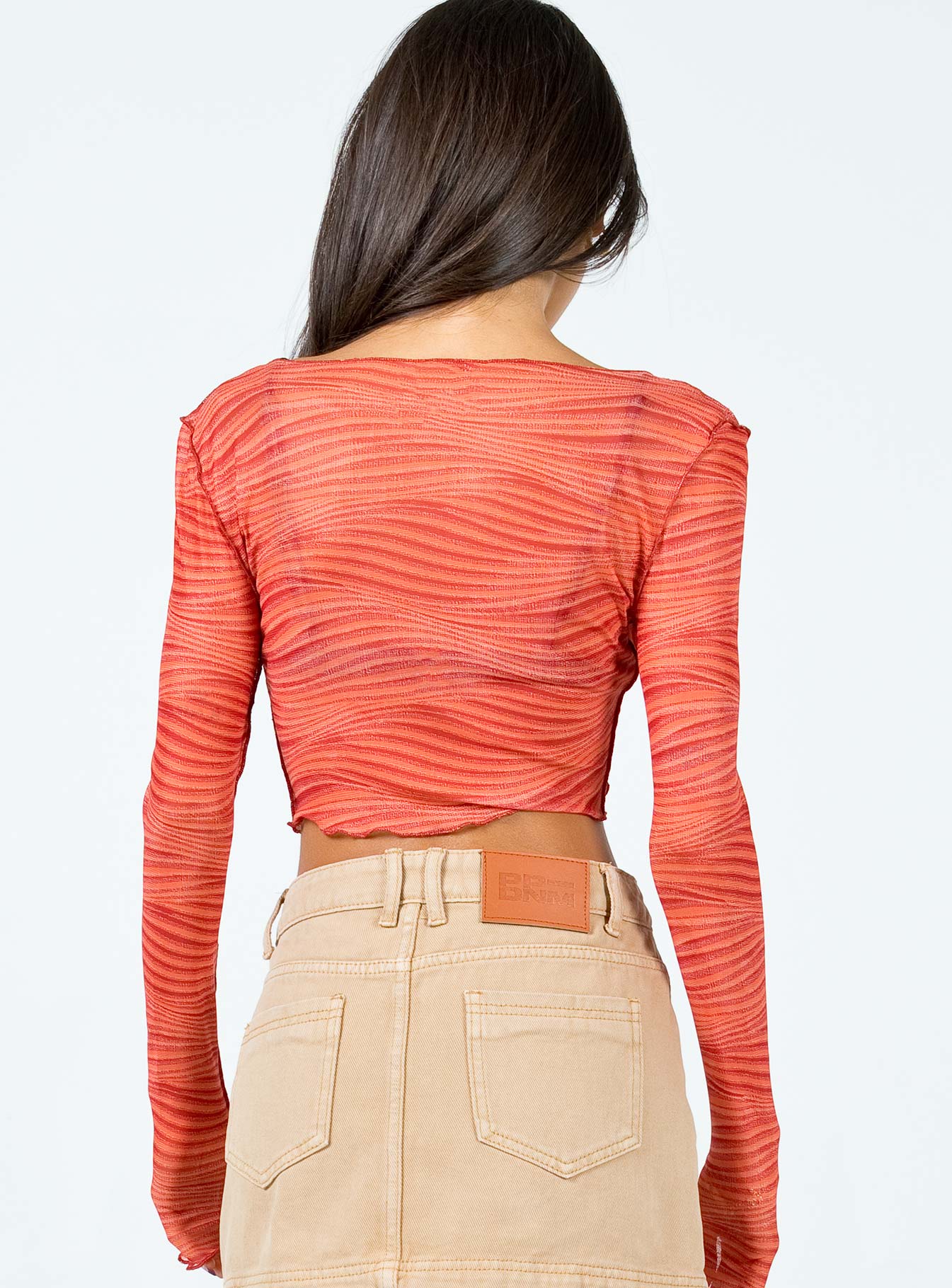 Keziah Top Orange