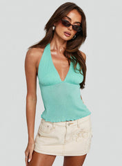 Leam Top Aqua