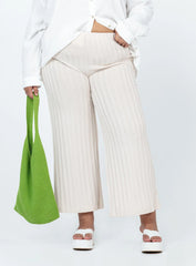 Augustus Pants Cream Curve