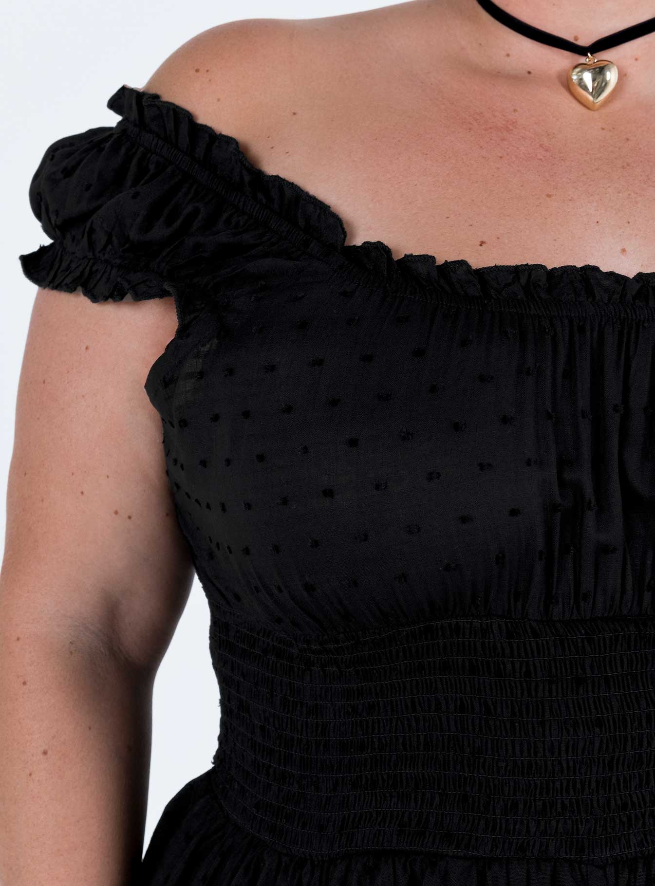 The Love Galore Romper Black Curve