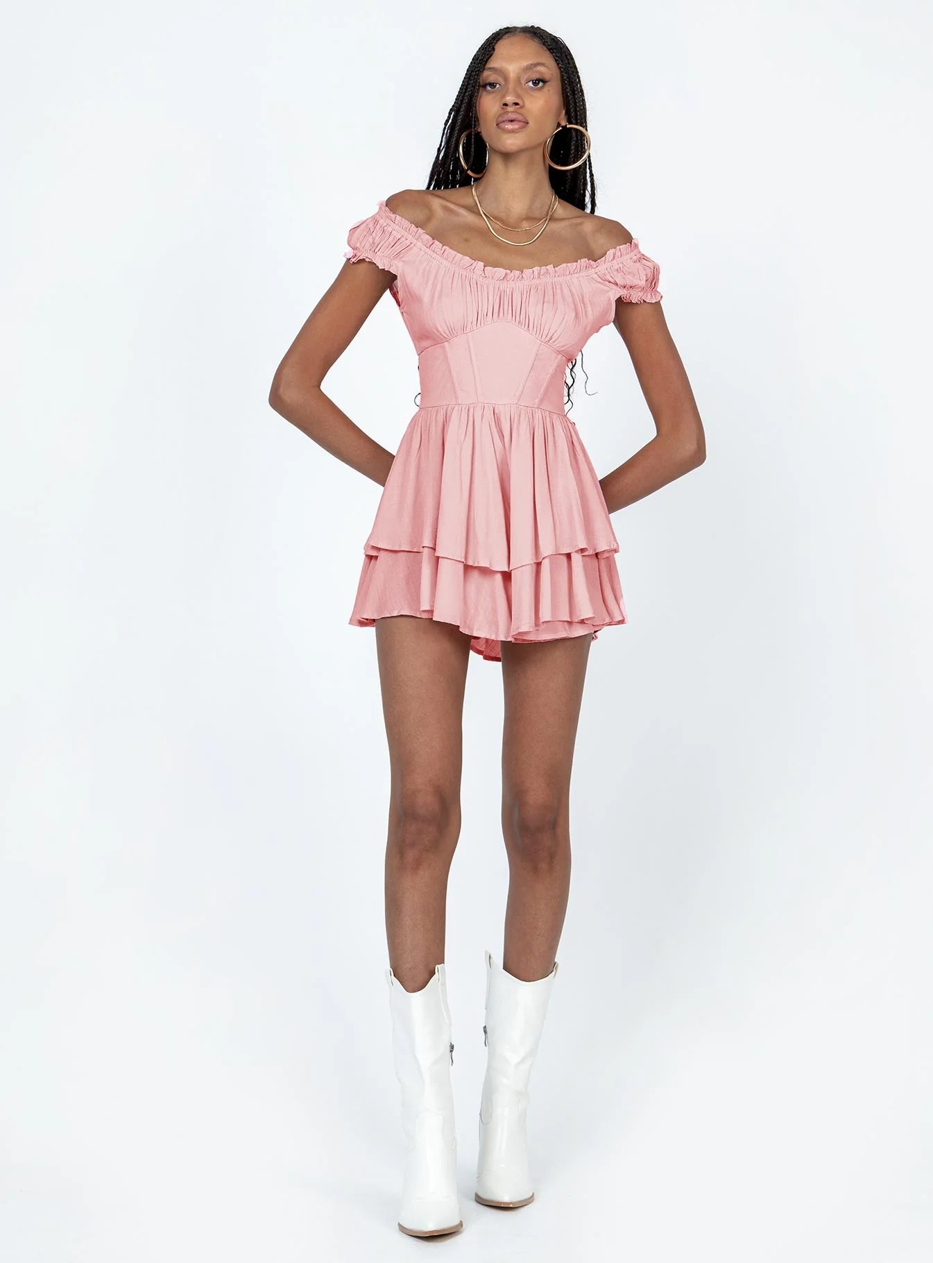 Tahiti Romper Pink