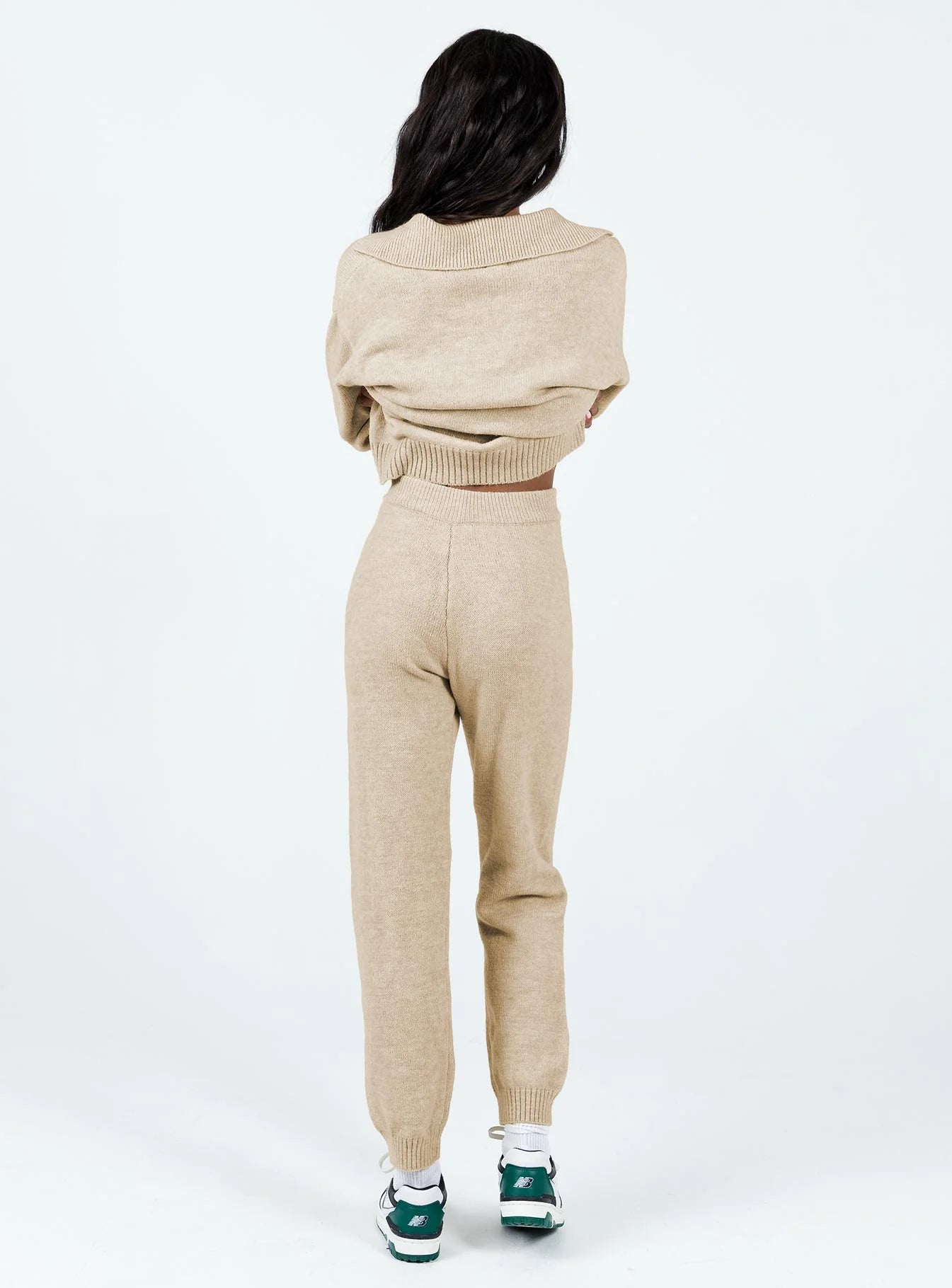 Waite Knit Pants Beige