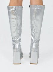 Montgomery Boot Silver
