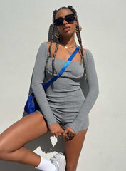 Jolie Romper Grey