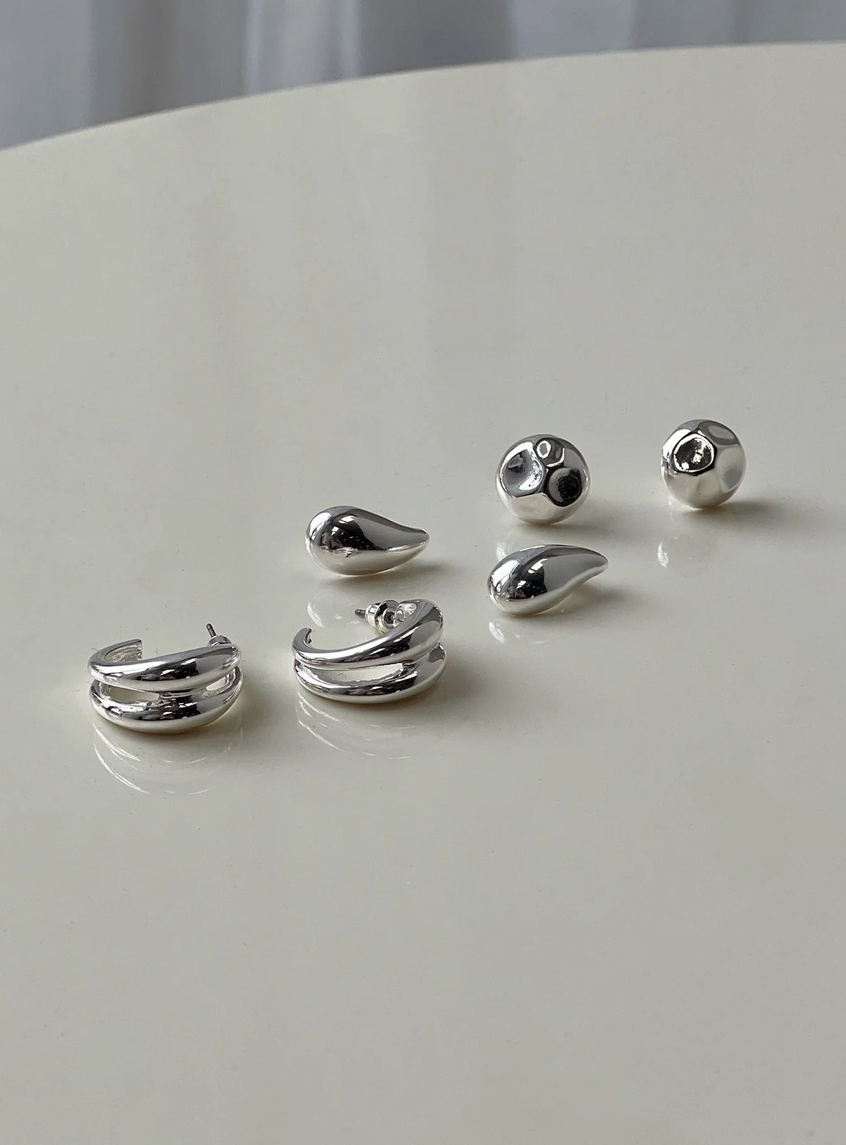 Run The Party Earring Pack Silver