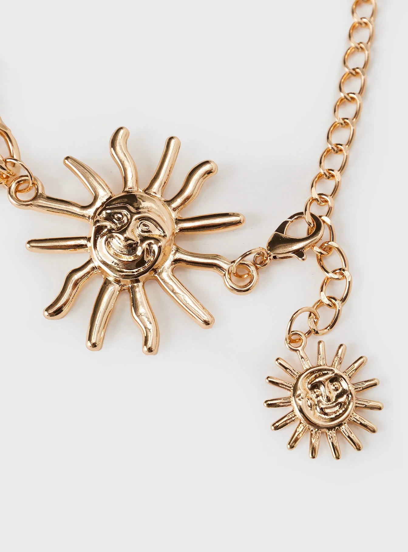 Valletta Layered Chain Belt Gold