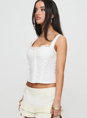 Hatching Top White