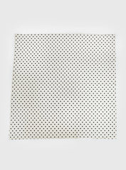 Nellie Scarf Cream Polka
