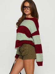 Headphones On Micro Cargo Short Green