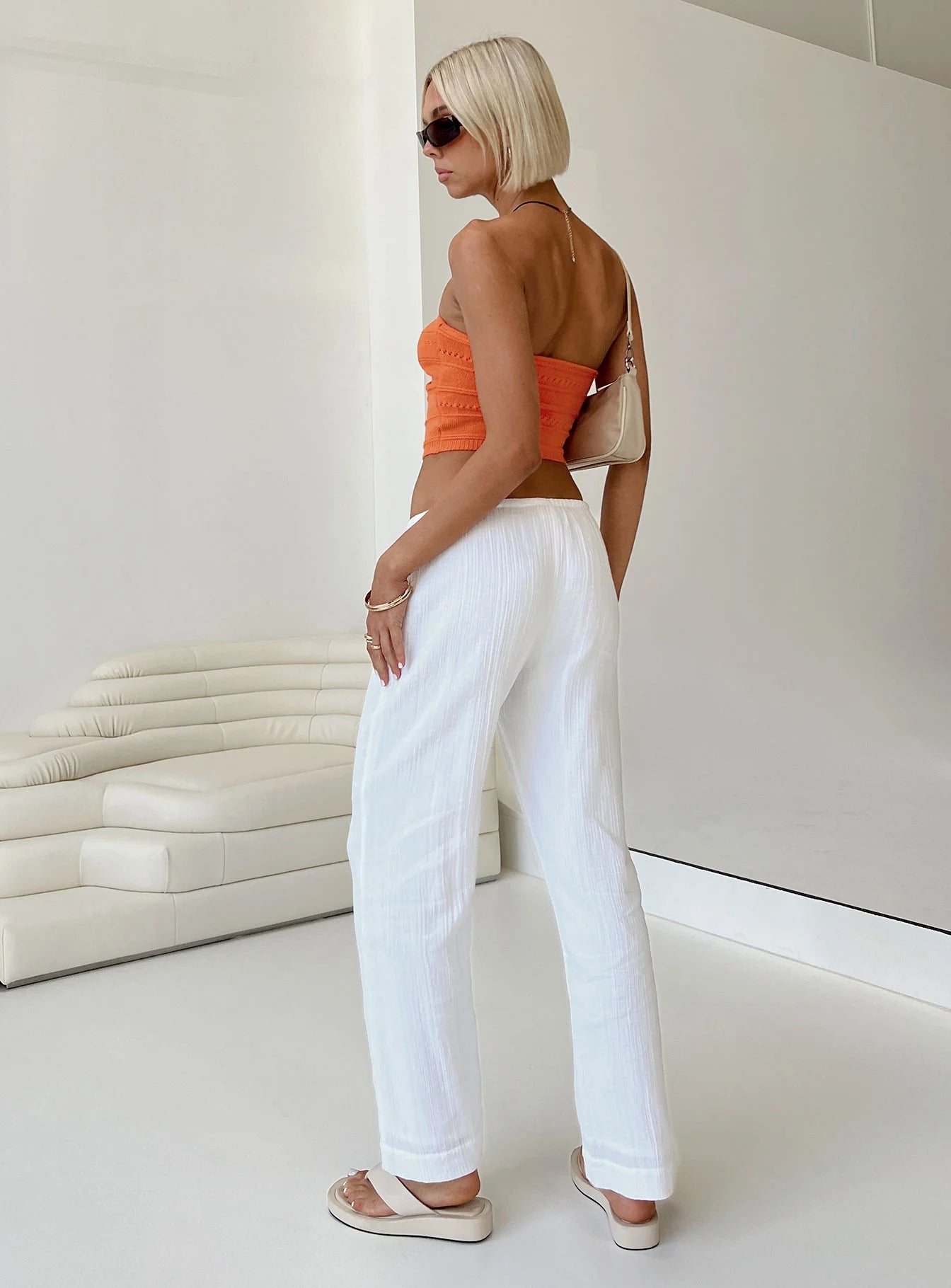 Zanzibar Pants White