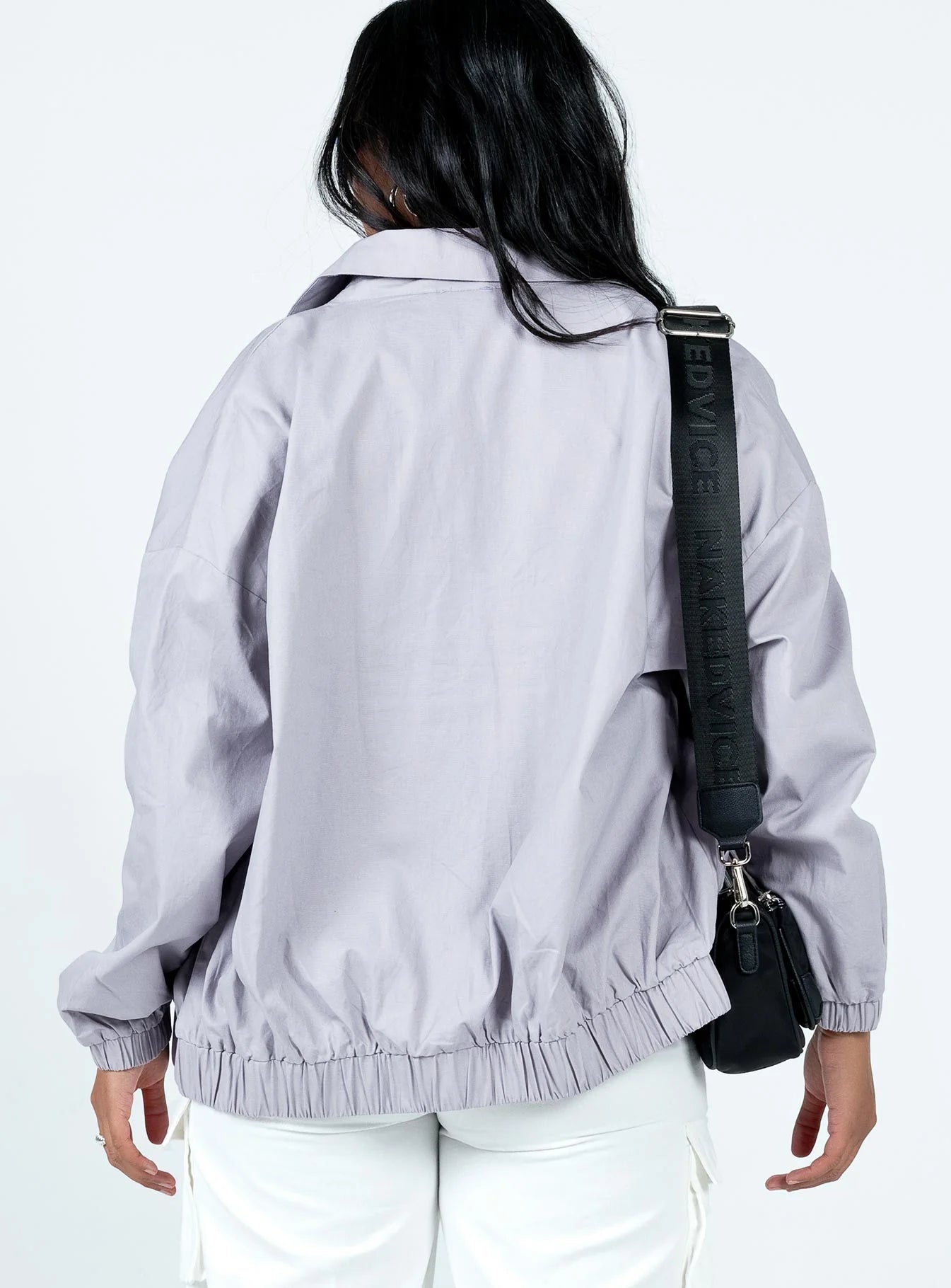 Telford Zip Up Coaches Jacket Grey