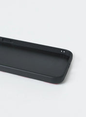 Delano Check Textured iPhone Case Red