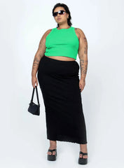 Classic Tank Top Green Curve