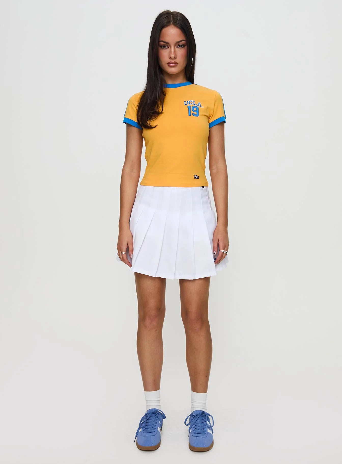 UCLA Goalie Baby Tee Yellow