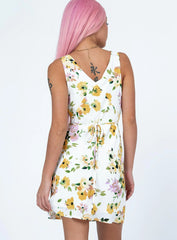 Nellie Mini Dress Multi Floral