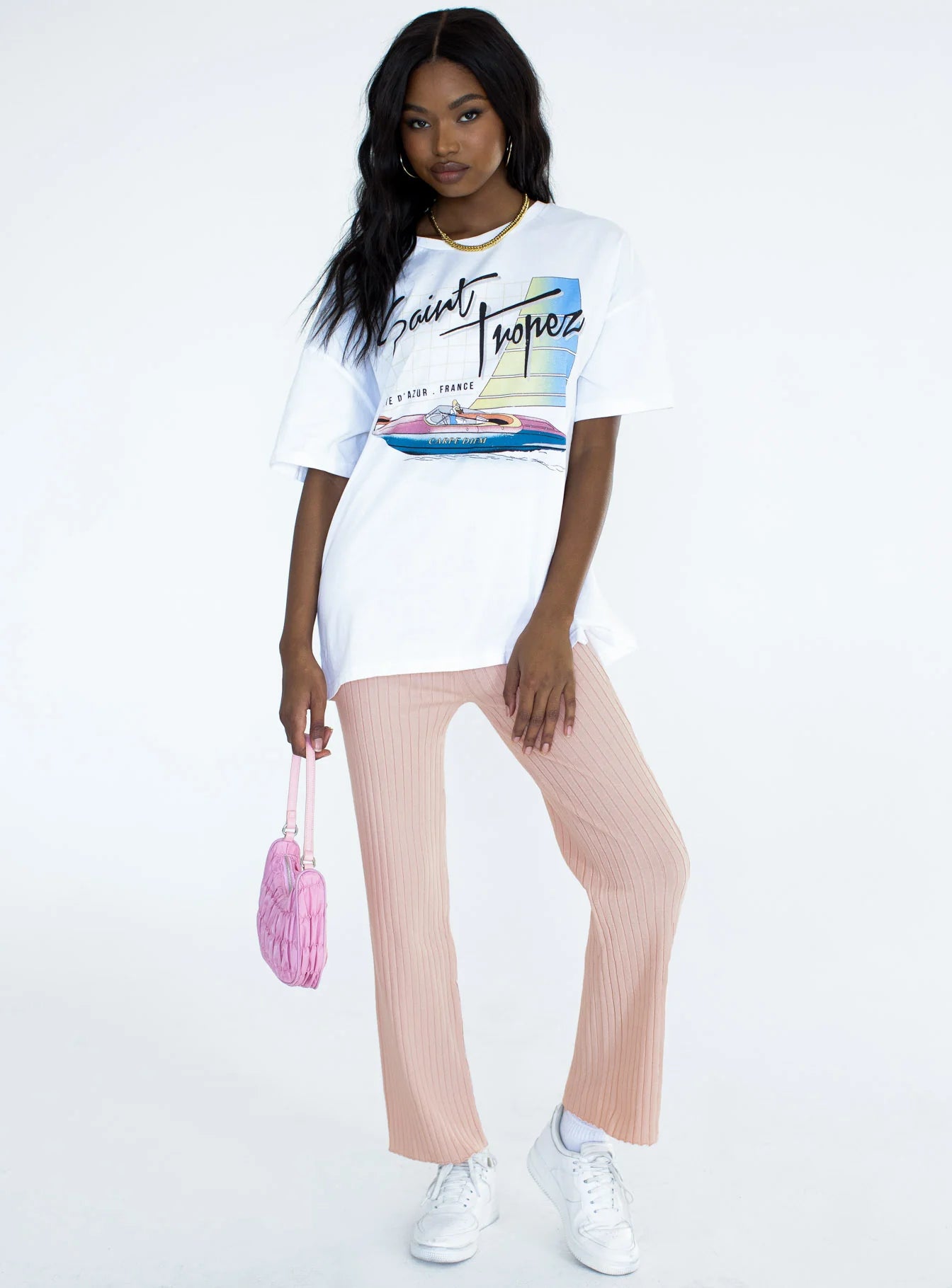 Saint Tropez White Tee
