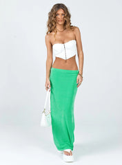 Viviana Midi Skirt Green
