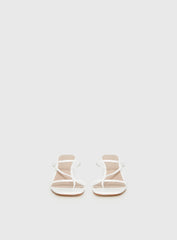 The Becka Heels White