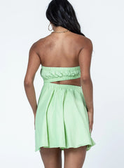 Karen Mini Dress Sage Green