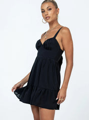 Arialena Mini Dress Black