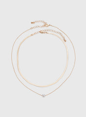 Capriana Necklace Gold