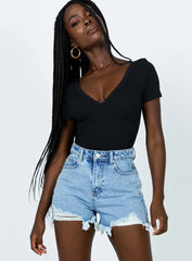 Anne Denim Shorts