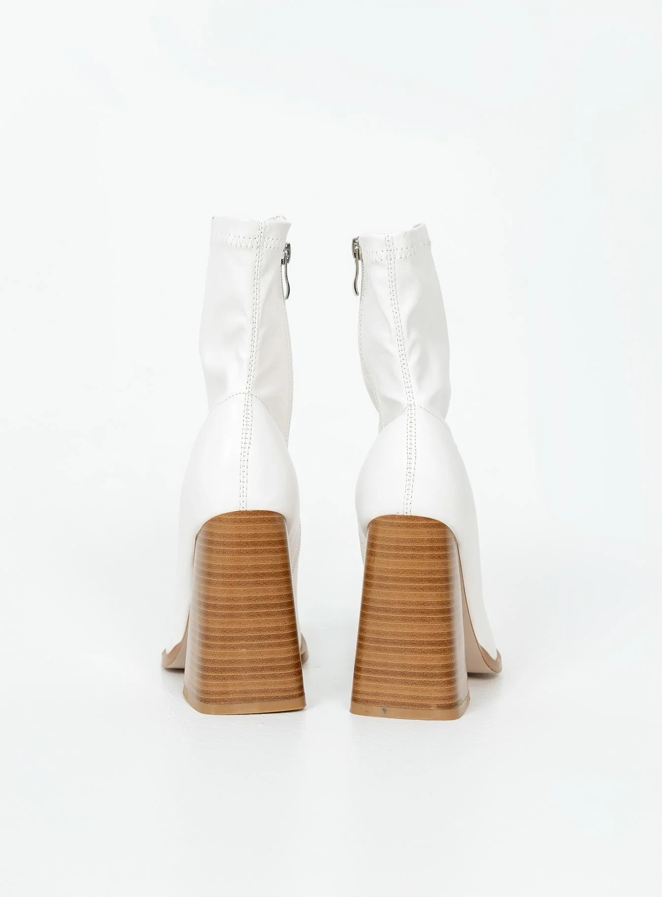 Izuka Ankle Boots White