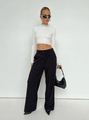 Arthur Long Sleeve Top White