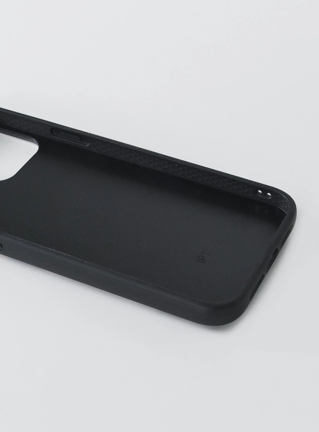 Delano Check Textured iPhone Case Green / White