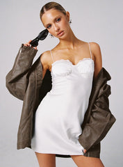Snowbird Mini Dress White