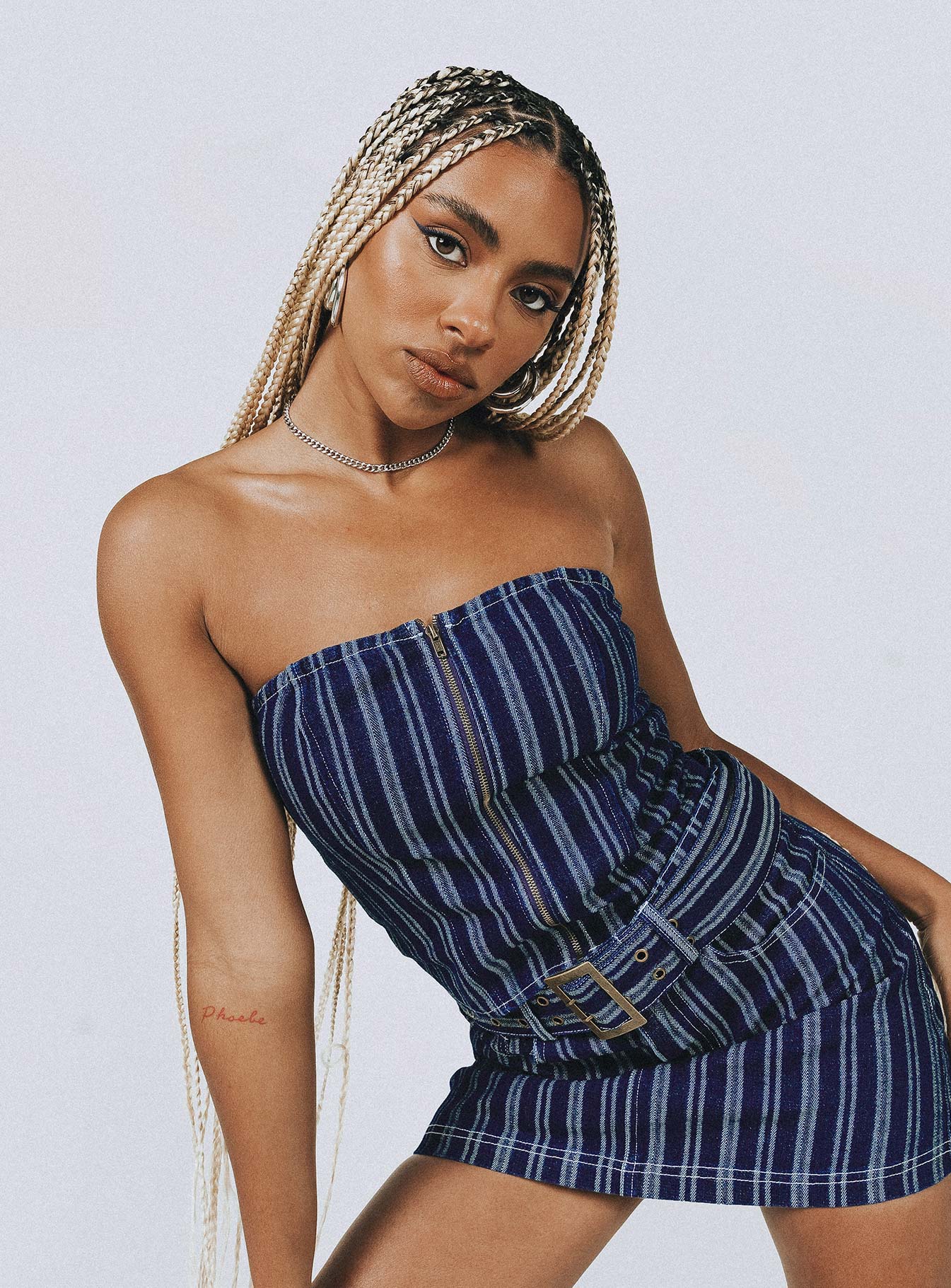 Fernley Bustier Blue