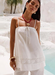 Summer Chateau Top White