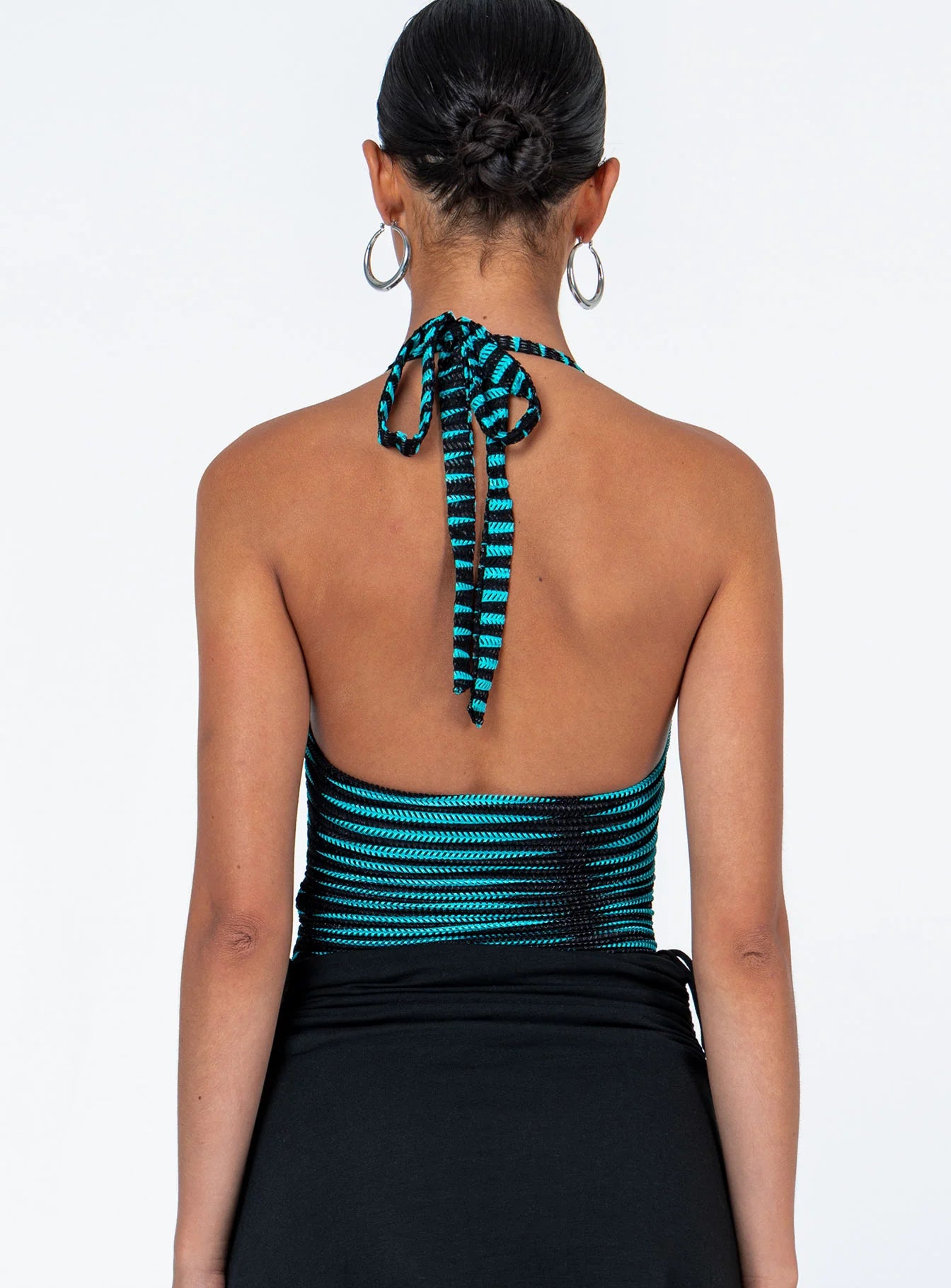 Denair Bodysuit Blue / Black