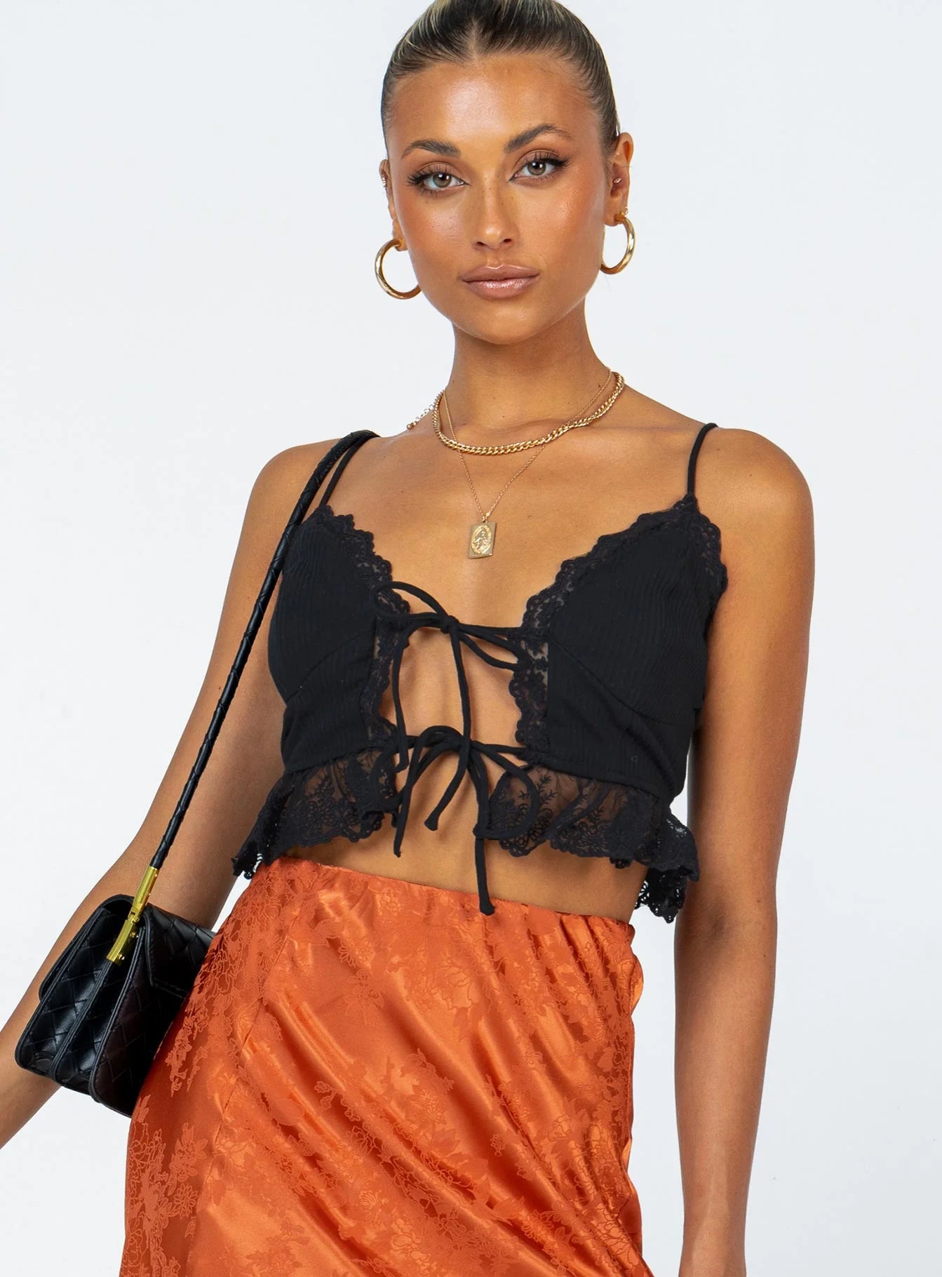 Arie Top Black