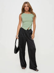 Karre Off The Shoulder Top Green