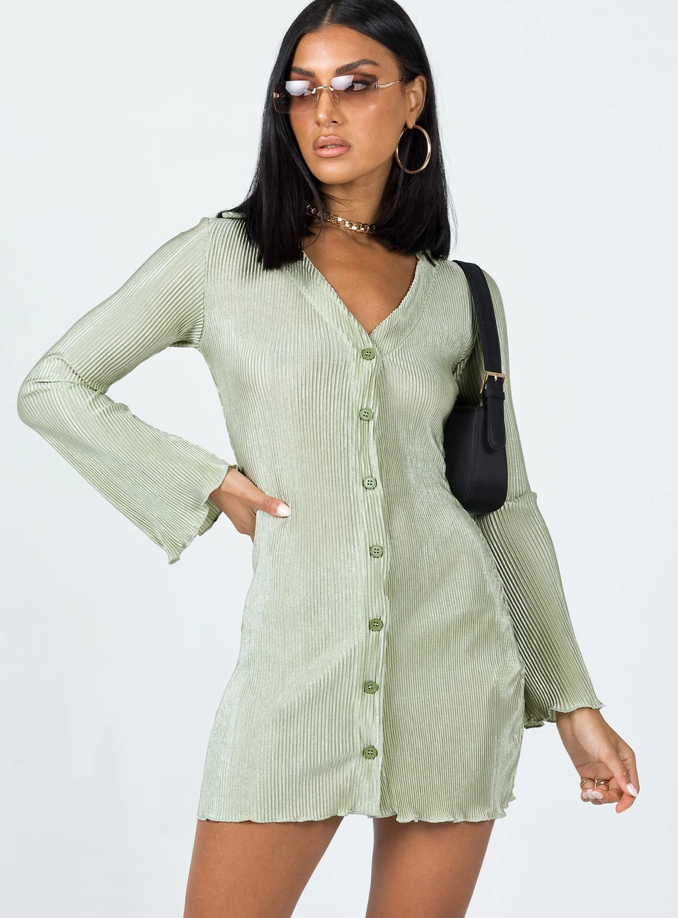 Danyon Mini Dress Green