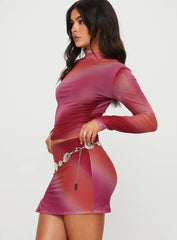 Another Dreamer Mini Skirt Pink